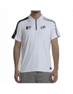 Polo à manches courtes homme Bullpadel Liceo Padel Noir | Tienda24 Tienda24.eu