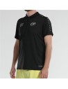 Polo à manches courtes homme Bullpadel Liceo Padel Noir | Tienda24 Tienda24.eu