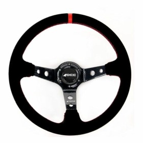 Racing Steering Wheel OCC Motorsport Black Black/Red Red/Black Ø 35 cm by OCC Motorsport, Steering wheels and shafts - Ref: S...