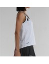 T-Shirt de Alças Mulher Bullpadel Lugar Padel Branco | Tienda24 Tienda24.eu