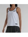 T-Shirt de Alças Mulher Bullpadel Lugar Padel Branco | Tienda24 Tienda24.eu