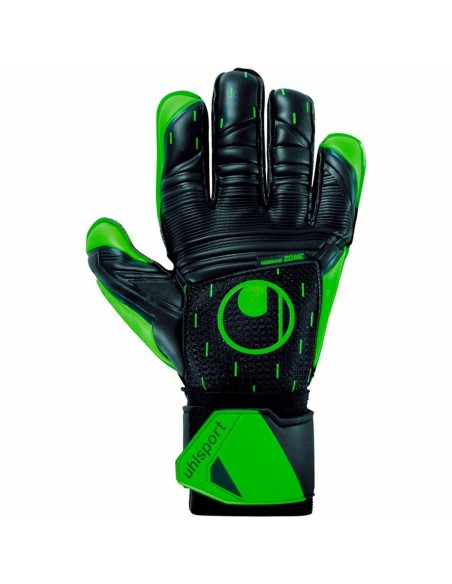 Guantes de Portero Uhlsport Classic Soft Verde Negro Adultos | Tienda24 Tienda24.eu