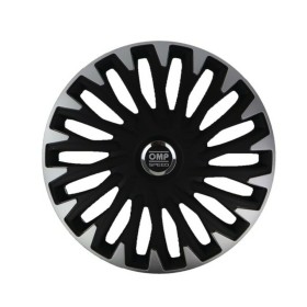 Hubcap OMP Stinger Speed Black Silver 16" (4 uds) | Tienda24 - Global Online Shop Tienda24.eu