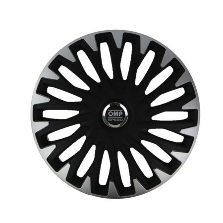 Hubcap OMP Stinger Speed Black Silver 14" (4 uds) by OMP, Trims - Ref: S3706760, Price: 38,88 €, Discount: %