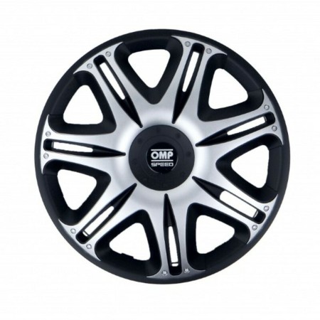 Hubcap OMP Ghost Speed Black Silver 13" (4 uds) | Tienda24 - Global Online Shop Tienda24.eu