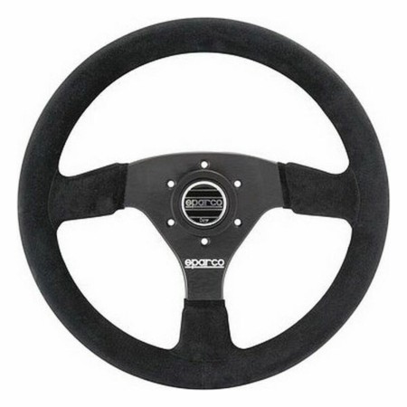 Rennsport-Lenkrad Sparco 323 Schwarz von Sparco, Lenkräder und Lenkerachsen - Ref: S3707890, Preis: 244,46 €, Rabatt: %