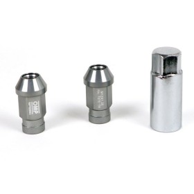 Set Nuts OMP 7075 40 mm M14 x 1,50 20 uds Anthracite | Tienda24 - Global Online Shop Tienda24.eu