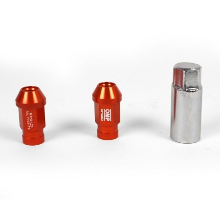 Set Muttern OMP 7075 Orange 20 uds M14 x 1,25 | Tienda24 - Global Online Shop Tienda24.eu