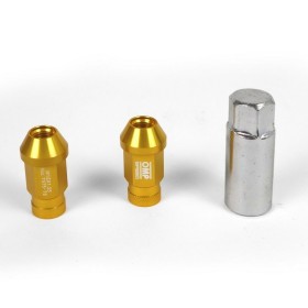 Set Nuts OMP 7075 Yellow 20 uds M14 x 1,25 by OMP, Nuts, bolts and pins for tyres - Ref: S37101556, Price: 74,54 €, Discount: %