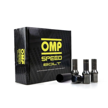 Set Muttern OMP 27 mm Anthrazit 20 uds M12 x 1,25 | Tienda24 - Global Online Shop Tienda24.eu