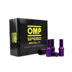 Set Dadi OMP 27 mm Violetta 20 uds M12 x 1,25 di OMP, Bulloni, dadi e borchie per ruote - Rif: S37101563, Prezzo: 47,46 €, Sc...