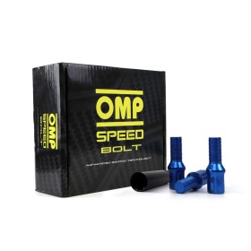 Set Muttern OMP 27 mm Blau 20 uds M12 x 1,50 von OMP, Radschrauben, -muttern und -nägel - Ref: S37101569, Preis: 47,81 €, Rab...