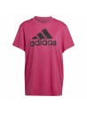 T-shirt à manches courtes femme Adidas Boyfriend Sport Rose foncé | Tienda24 Tienda24.eu