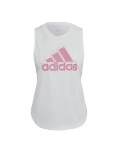 Maglia Smanicata da Donna Adidas AEROREADY Racerback Bianco da Adidas, Donna - Ref: S64114348, Precio: 25,20 €, Descuento: %