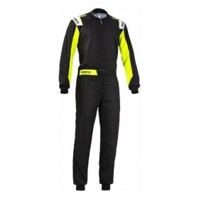 Fato de Karting Sparco 002342NRAF3L Preto | Tienda24 - Global Online Shop Tienda24.eu