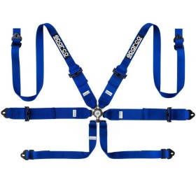 Harness with 6 fastening points Sparco Blue by Sparco, Seat Belts - Ref: S3710786, Price: 229,83 €, Discount: %