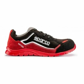 Baskets Sparco Nitro S3 ESD Noir/Rouge Taille 48 de Sparco, Chaussures - Réf : S3710985, Prix : 85,37 €, Remise : %