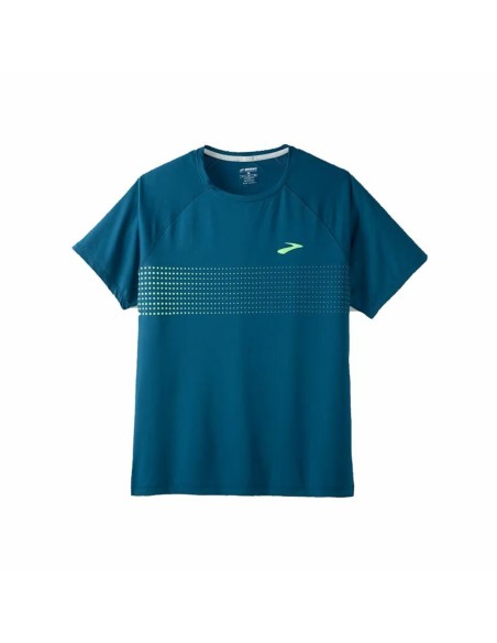 Maglia a Maniche Corte Uomo Brooks Atmosphere 2.0 Ciano da Brooks, Uomo - Ref: S64114370, Precio: 38,96 €, Descuento: %