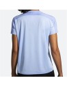 Damen Kurzarm-T-Shirt Brooks Sprint Free Aquamarin Damen | Tienda24 Tienda24.eu