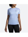 Damen Kurzarm-T-Shirt Brooks Sprint Free Aquamarin Damen | Tienda24 Tienda24.eu