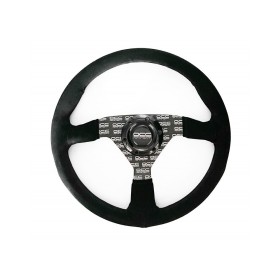 Racing Steering Wheel OCC Motorsport OCCVOL015 Black Leather Ø 35 cm by OCC Motorsport, Steering wheels and shafts - Ref: S37...