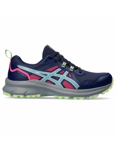 Sapatilhas de Running para Adultos Asics Trabuco Terra 2 Preto Azul Marinho | Tienda24 Tienda24.eu