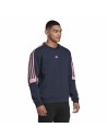 Sweat sans capuche homme Adidas Future Icons 3 Blue marine Noir | Tienda24 Tienda24.eu