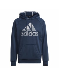 Felpa con Cappuccio Uomo Adidas Game and Go Big Logo Azzurro da Adidas, Uomo - Ref: S64114451, Precio: 49,48 €, Descuento: %