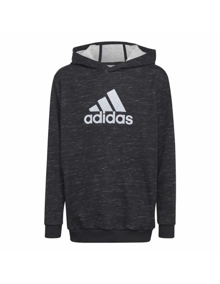 Sudadera con Capucha Niño Adidas Future Badge Negro | Tienda24 Tienda24.eu