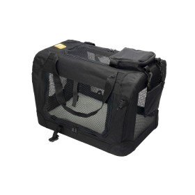 Jaula de transporte para mascotas PS1310BKL Negro de BigBuy Car, Jaulas - Ref: S37112505, Precio: 64,76 €, Descuento: %