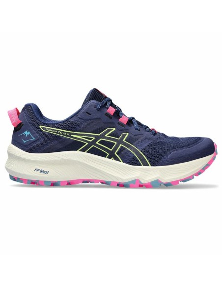 Chaussures de Running pour Adultes Asics Trabuco Terra 2 Montagne Femme Bleu | Tienda24 Tienda24.eu