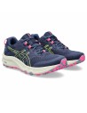 Sapatilhas de Running para Adultos Asics Trabuco Terra 2 Montanha Mulher Azul | Tienda24 Tienda24.eu