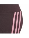 Leggings de Desporto Infantis Adidas 3 bandas Violeta | Tienda24 Tienda24.eu