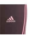 Leggings de Desporto Infantis Adidas 3 bandas Violeta | Tienda24 Tienda24.eu