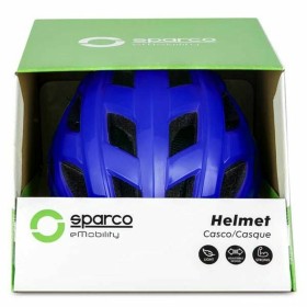 Capacete para Trotinete Elétrica Sparco SPCSE300BL Azul Preto de Sparco, Trotinetas - Ref: S37112667, Preço: 37,40 €, Descont...