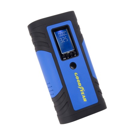 Compresseur d'air portatif avec LED Goodyear GOD0019 2600 mAh 150 PSI 7,4 V de Goodyear, Compresseurs d'air portatifs - Réf :...