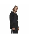 Herren Sweater mit Kapuze Adidas Essentials BrandLove Schwarz | Tienda24 Tienda24.eu