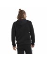 Herren Sweater mit Kapuze Adidas Essentials BrandLove Schwarz | Tienda24 Tienda24.eu