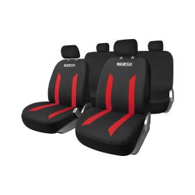 Conjunto de Capas para Assentos Sparco Sabbia Preto/Vermelho de Sparco, Capas para automóvel - Ref: S37113498, Preço: 47,93 €...