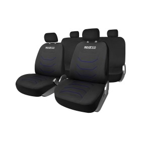 Sitzbezug-Set Sparco Corsa Schwarz/Blau von Sparco, Autoplanen & Garagen - Ref: S37113499, Preis: 49,32 €, Rabatt: %