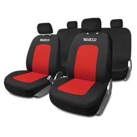 Fundas para Asientos de Coche Sparco Sport Negro/Rojo de Sparco, Fundas para coche - Ref: S37113503, Precio: 47,06 €, Descuen...