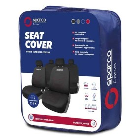 Conjunto de Capas para Assentos Sparco Corsa Preto/Vermelho de Sparco, Capas para automóvel - Ref: S37113506, Preço: 46,48 €,...