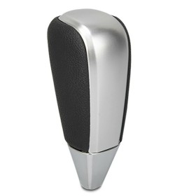 Shift Lever Knob POM40150 Silver by BigBuy Car, Gear Shift Knob - Ref: S37113525, Price: 25,40 €, Discount: %