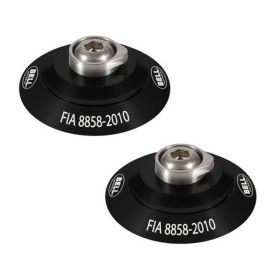 Kit d'attaches pour casque Bell HANS Noir FIA 8858-2010 de Bell, Casques - Réf : S37113555, Prix : 100,55 €, Remise : %