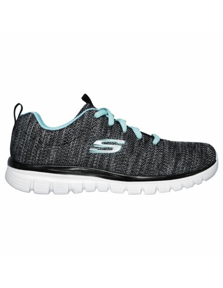 Sports Trainers for Women Skechers Graceful Twisted Black | Tienda24 Tienda24.eu