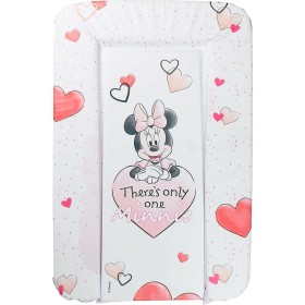 Wickelkommode Minnie Mouse CZ10340 Unterwegs Weiß Herzen 73 x 48,5 x 3 cm von Minnie Mouse, Wickeltische & -kommoden - Ref: S...