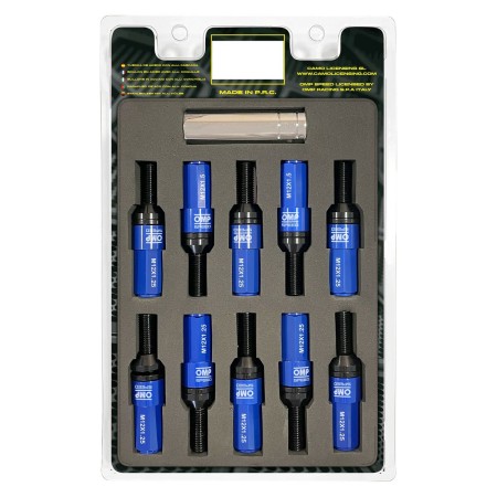 Kit de vissage OMP OMPS09971207 28 mm Bleu M12 x 1,25 | Tienda24 - Global Online Shop Tienda24.eu