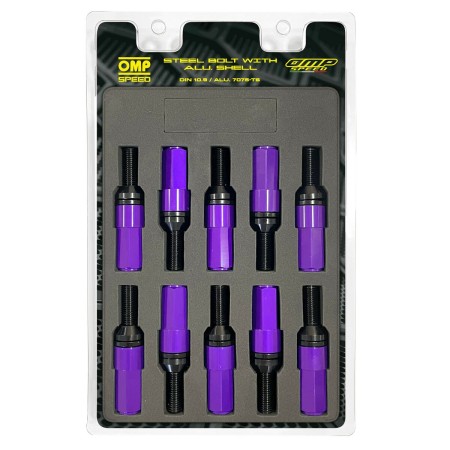 Kit de vissage OMP OMPS09971211 28 mm Violet M12 x 1,25 de OMP, Vis, écrous et clous de roue - Réf : S37113861, Prix : 114,03...