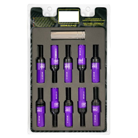 Kit de parafusos OMP OMPS09981211 28 mm Roxo M12 x 1,50 de OMP, Parafusos, porcas e cravos de rodas - Ref: S37113870, Preço: ...