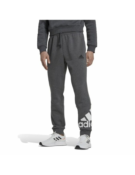 Long Sports Trousers Adidas Essentials Dark grey Men | Tienda24 Tienda24.eu